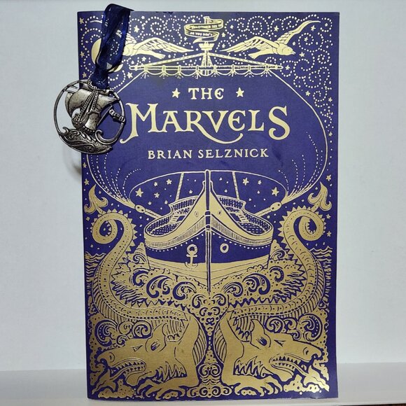 The Marvels Brian Selznick Signed Uncorrected Proof Paperback + Bookmark, Invite - Picture 2 of 10